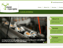 Tablet Screenshot of integratedrepack.com
